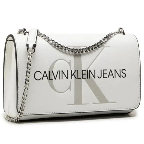 Calvin Klein Jeans Ew Flap Convertible Women - WHT - White - Bags