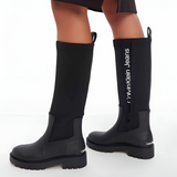 Calvin Klein Jeans High Rainboot Neoprene Rain Boots YW0YW00838-BLK