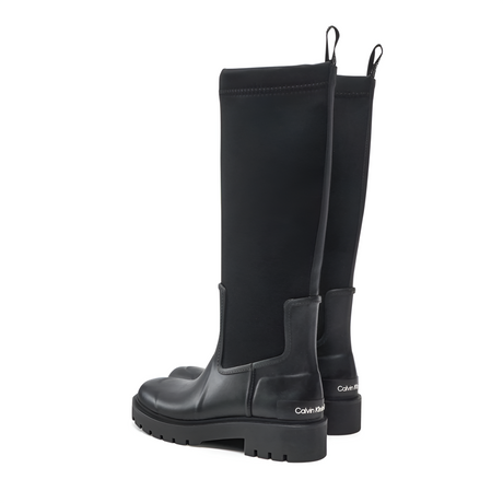 Calvin Klein Jeans High Rainboot Neoprene Rain Boots YW0YW00838-BLK