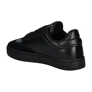 Calvin Klein Jeans Leather Classic Cupsole Low Sneakers YM0YM01272-BLKBLK