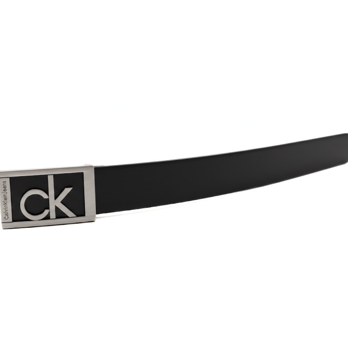 Calvin Klein Jeans Leather Closed Buckle Belt Men - BLK