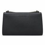 Calvin Klein Jeans Logo Hardware Flap Crossbody Bag Women - BLK - Black 1