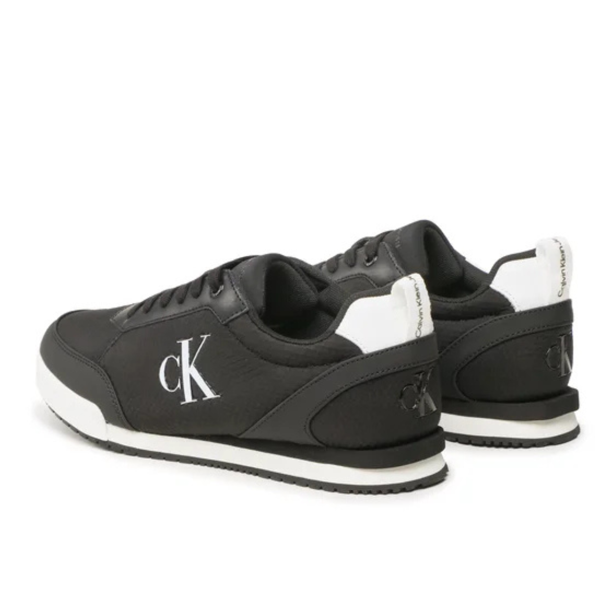 Calvin Klein Jeans Low Profile Oversized Mesh Trainer YM0YM00623-BLK