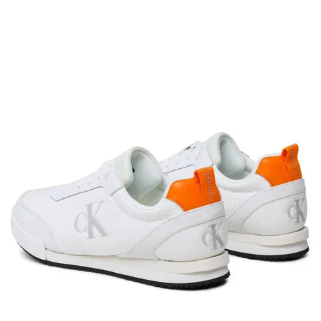 Calvin Klein Jeans Low Profile Oversized Mesh Trainer YM0YM00623 - WHT - Shoes