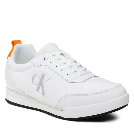 Calvin Klein Jeans Low Profile Oversized Mesh Trainer YM0YM00623 - WHT - Shoes