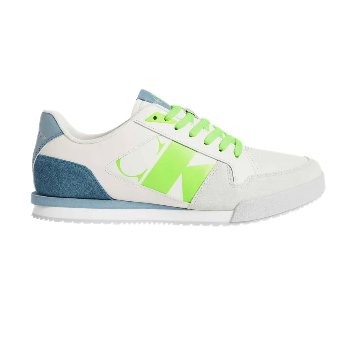 Calvin Klein Jeans Low Profile Runner Mod Vint Trainer YM0YM00695-WHT