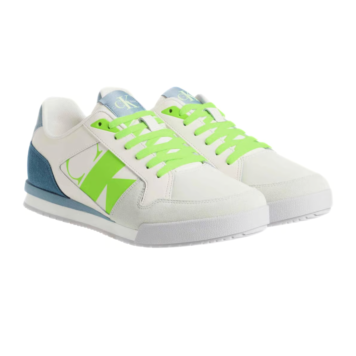 Calvin Klein Jeans Low Profile Runner Mod Vint Trainer YM0YM00695-WHT