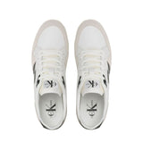 Calvin Klein Jeans Low Profile Runner Mod Vint Trainer YM0YM00695 - WHTBLK - Shoes