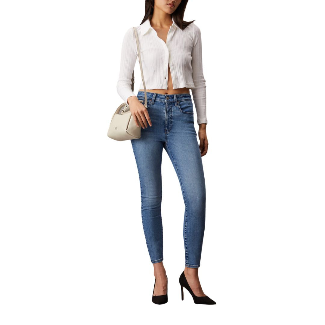 Calvin Klein Jeans Monogram Shoulder Bag 4K3144G-OFFWHT - Off White