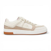 Calvin Klein Jeans Multicolor Leather Basketball Tennis Shoes - BEG - Beige / 44