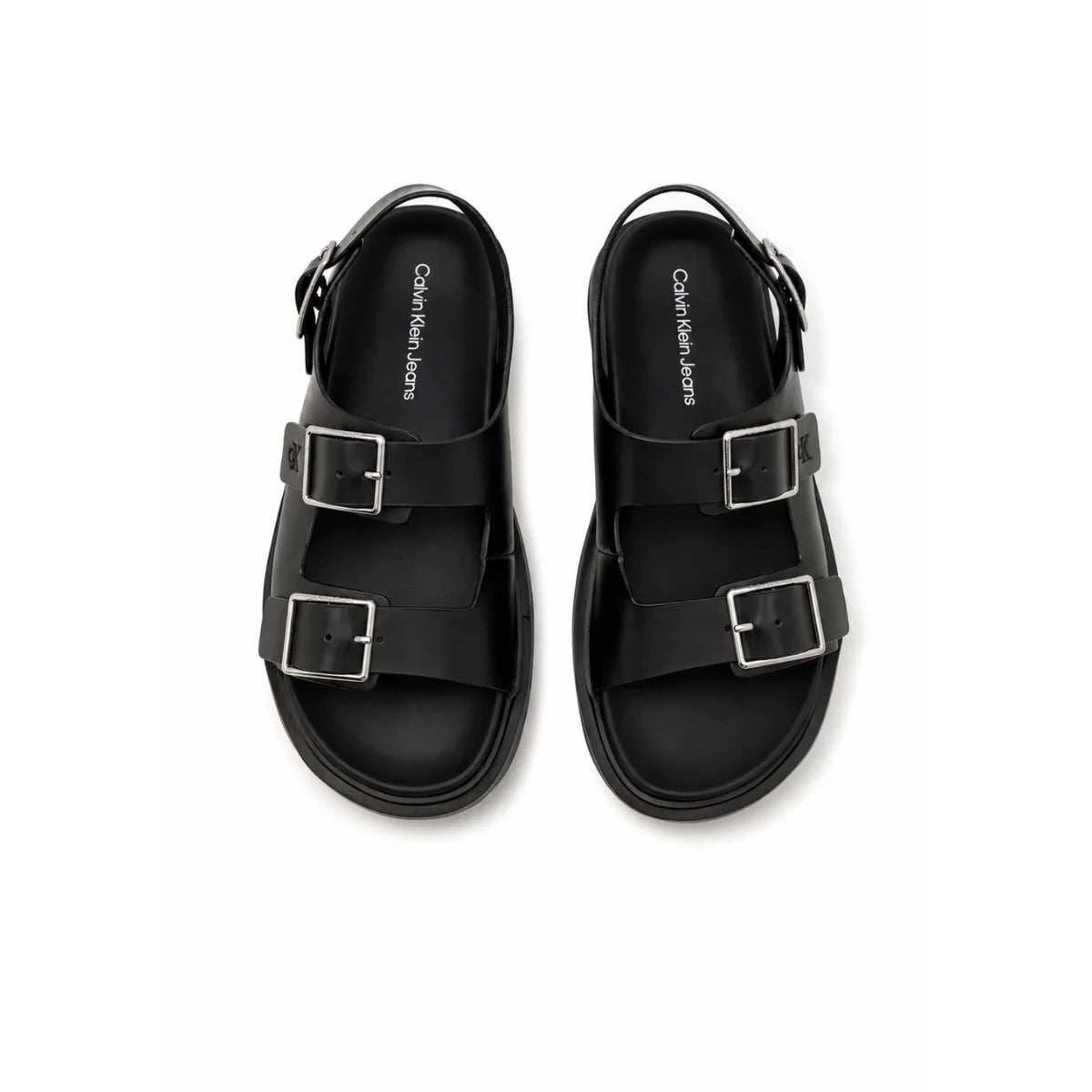 Calvin Klein Jeans Platform sandals triple Sandals Women - BLK