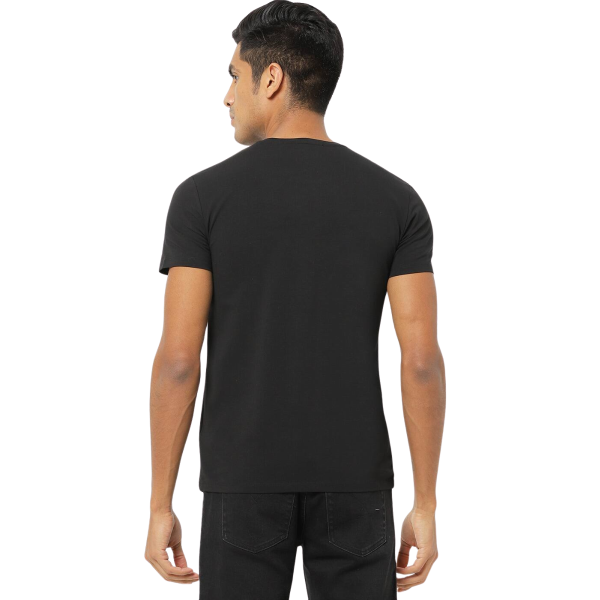 Calvin Klein JEANS Printed Slim Fit Crew-Neck T-shirt