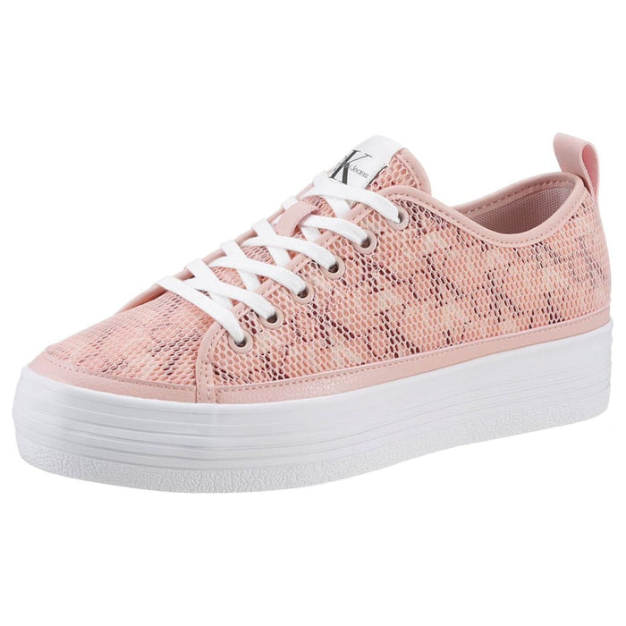 Calvin Klein Jeans Recycled Platform Logo Trainers Women - PNK - 36 / Pink - Shoes