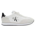 Calvin Klein Jeans Retro Runner 1 Sneakers Men YM0YM00385-WHTBLK - 42 / White