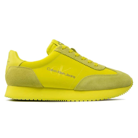 Calvin Klein Jeans Retro Runner 1 Sneakers Men YM0YM00385-YEL - 46 / Yellow