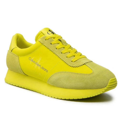 Calvin Klein Jeans Retro Runner 1 Sneakers Men YM0YM00385-YEL - 46 / Yellow