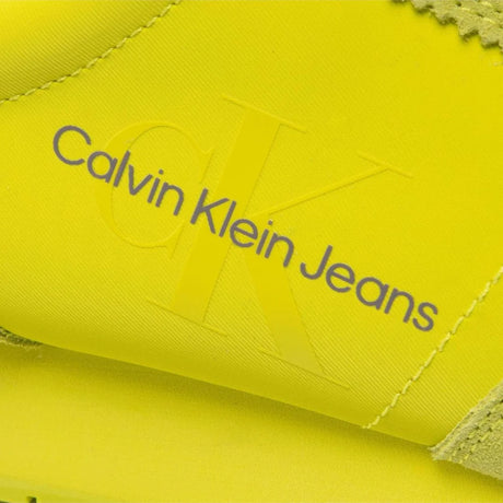 Calvin Klein Jeans Retro Runner 1 Sneakers Men YM0YM00385-YEL - 46 / Yellow