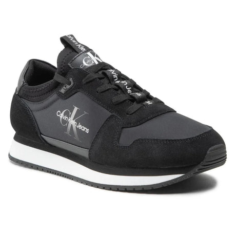 Calvin Klein Jeans Retro Runner 3 Sneakers YM0YM00040-BLKWHT - 45 / Black/ White