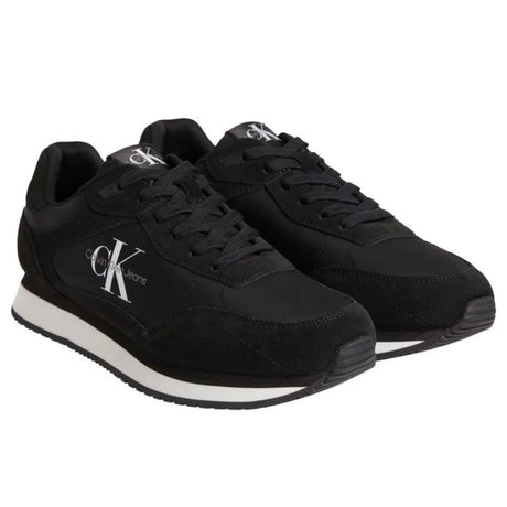 Calvin Klein Jeans Retro Runner Laceup Trainer Men - BLK - Shoes