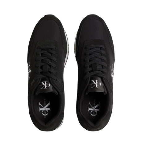 Calvin Klein Jeans Retro Runner Laceup Trainer Men - BLK - Shoes