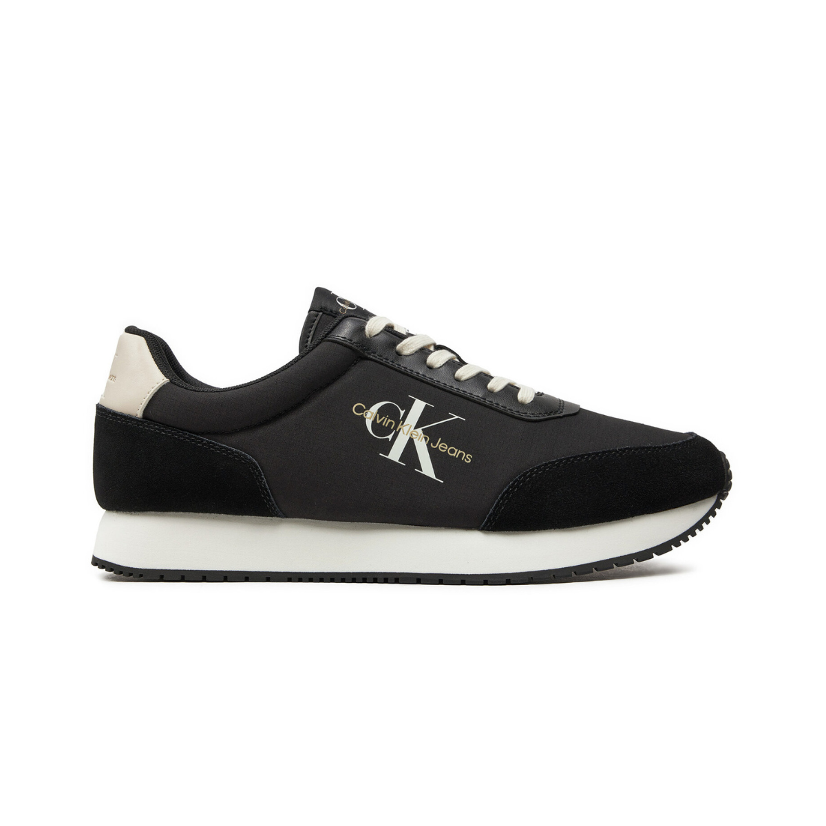 Calvin Klein Jeans Retro Runner Low Mix MTL - BLK - Black / 42