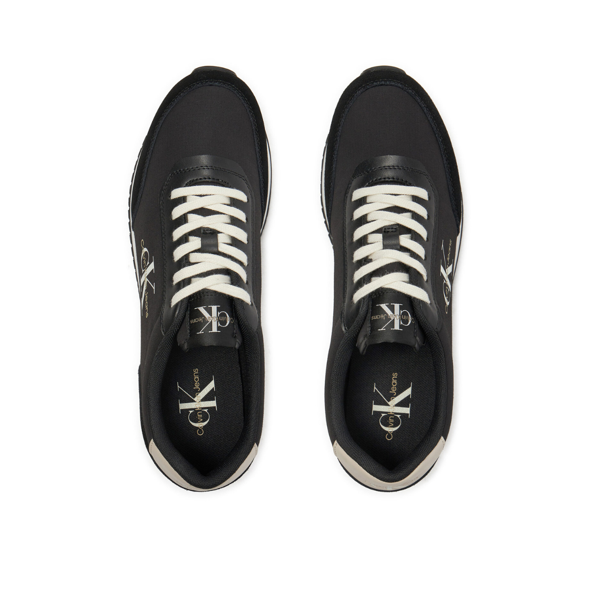 Calvin Klein Jeans Retro Runner Low Mix MTL - BLK