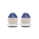 Calvin Klein Jeans Retro Runner Low Mix MTL Trainer - WHTBLU