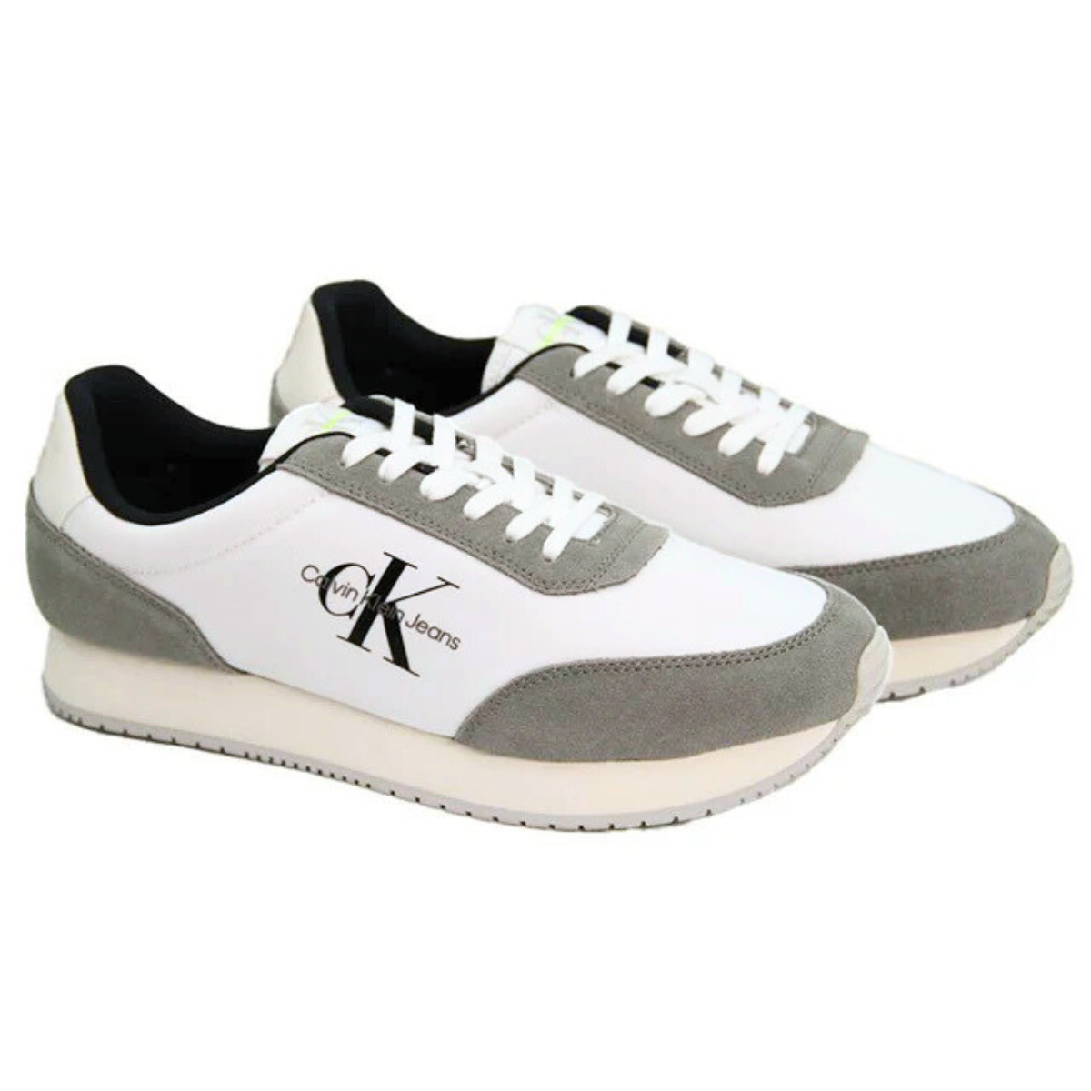 Calvin Klein Jeans Retro Runner SU-NY Mono Traine-WHTGRY - White-Gray / 42
