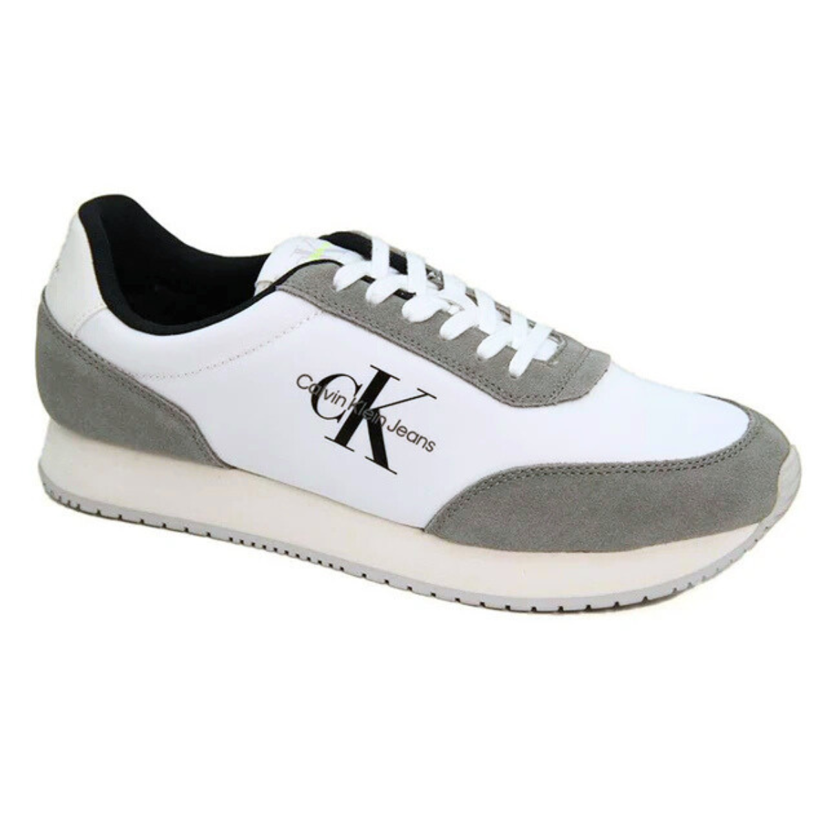 Calvin Klein Jeans Retro Runner SU-NY Mono Traine-WHTGRY - White-Gray / 42
