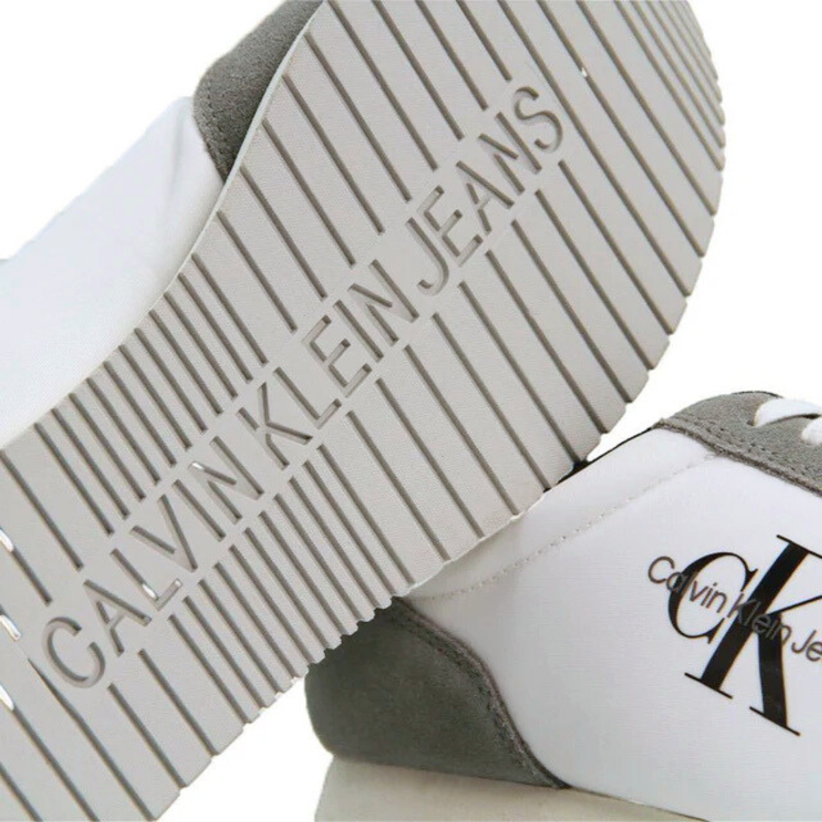 Calvin Klein Jeans Retro Runner SU-NY Mono Traine-WHTGRY - White-Gray / 42