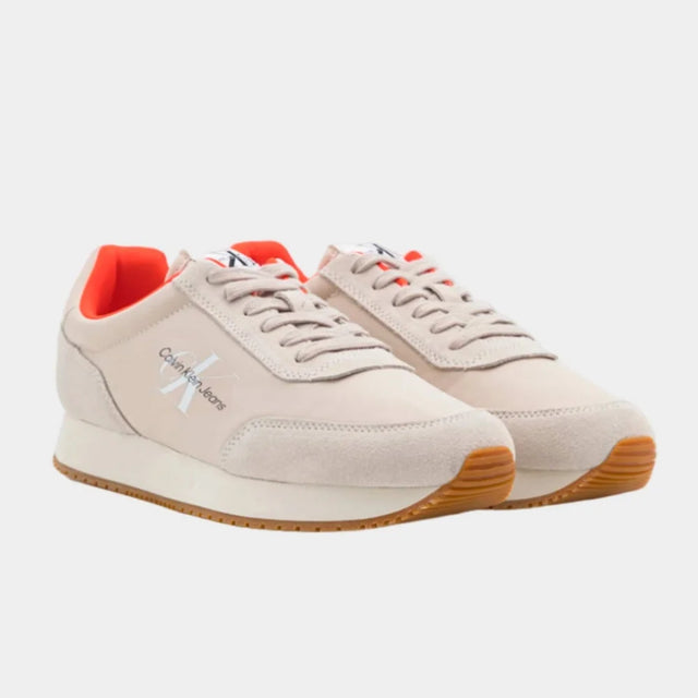 Calvin Klein Jeans Retro Runner SU-NY Mono Trainer - BEG - 42 / Beige