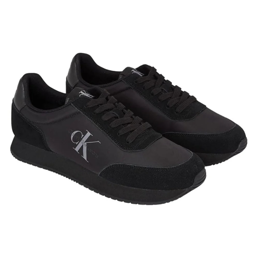 Calvin Klein Jeans Retro Runner SU - NY Mono Trainer - BLKBLK - Shoes