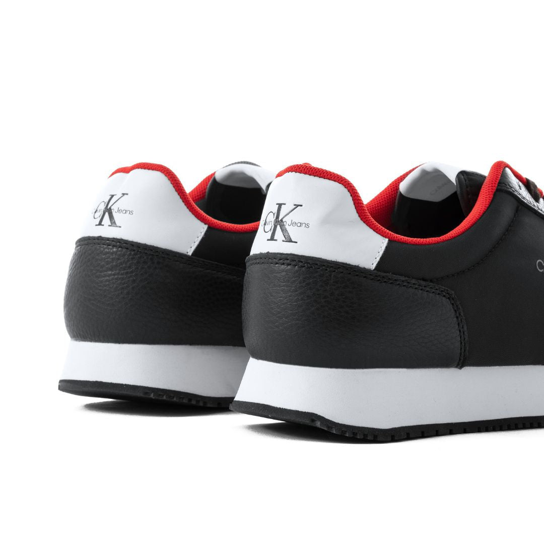 Calvin Klein Jeans Retro Runner SU-NY Mono Trainer - BLKRED