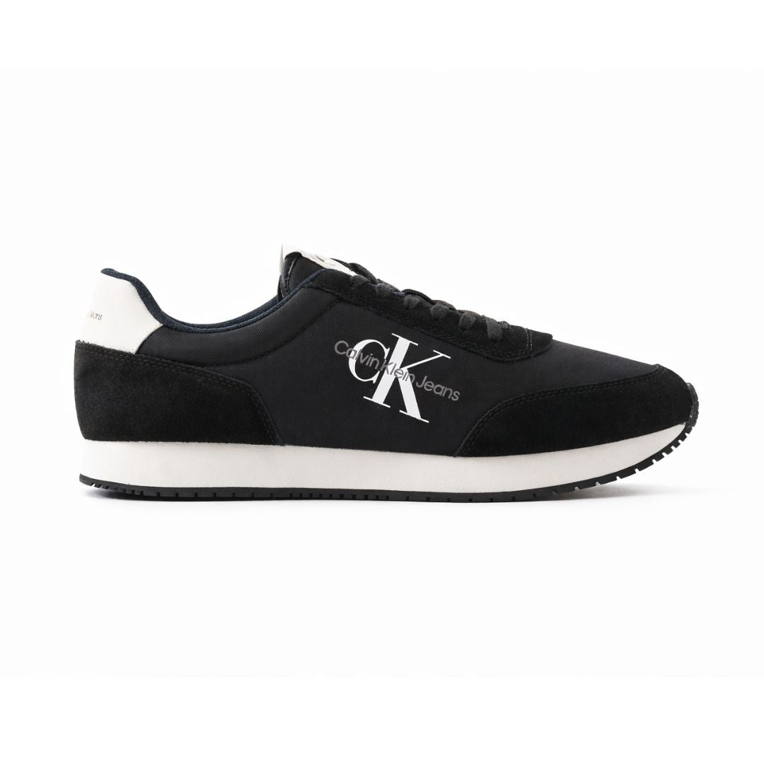 Calvin Klein Jeans Retro Runner SU-NY Mono Trainer - BLKWHT - Black/ White / 40
