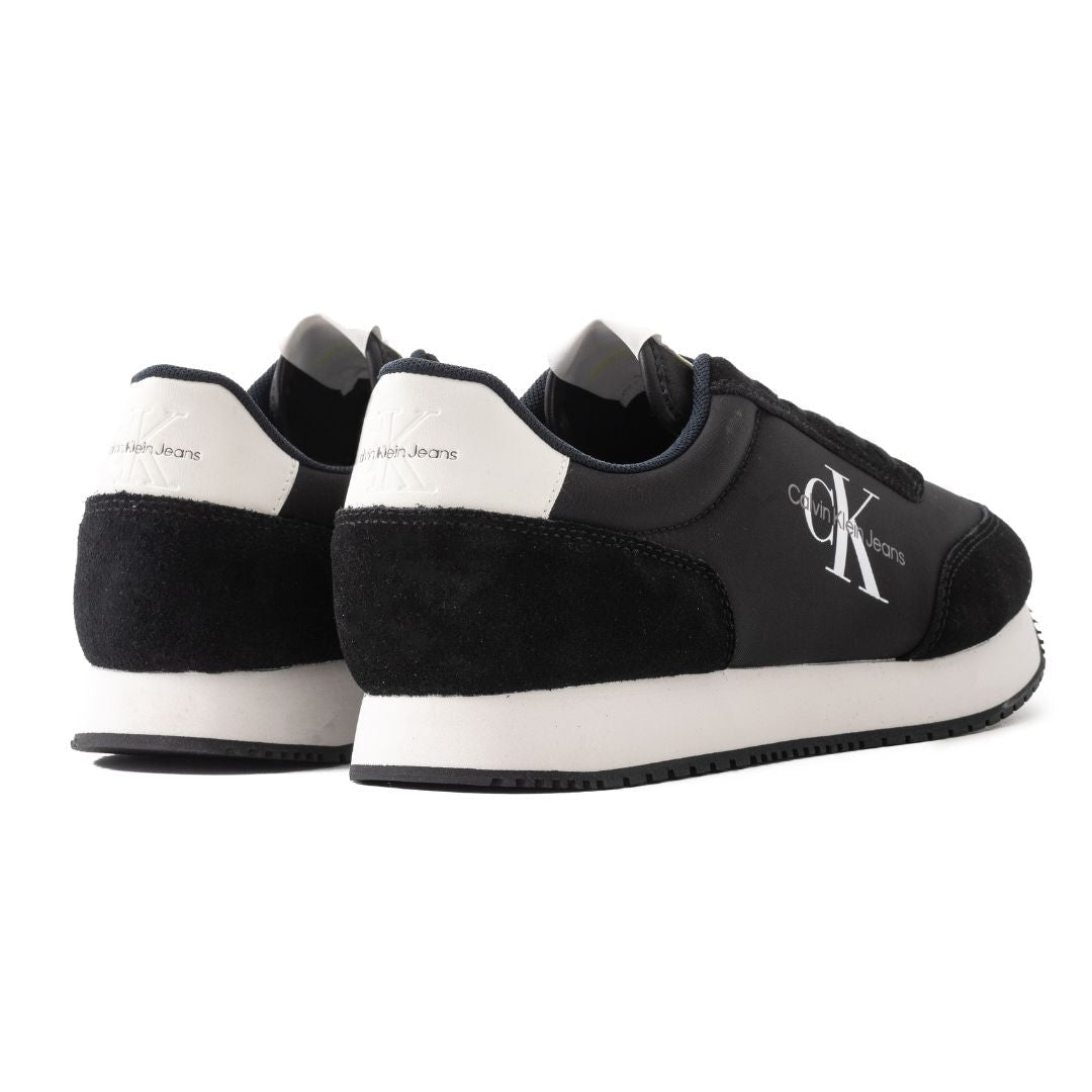 Calvin Klein Jeans Retro Runner SU-NY Mono Trainer - BLKWHT