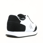 Calvin Klein Jeans Retro Runner SU-NY Mono Trainer - WHTBLK
