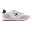 Calvin Klein Jeans Retro Runner SU-NY Mono Trainer - WHTGRY - 45 / White/ Gray