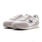 Calvin Klein Jeans Retro Runner SU-NY Mono Trainer - WHTGRY - 45 / White/ Gray