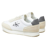 Calvin Klein Jeans Retro Runner SU-NY Mono Trainer - WHTGRY