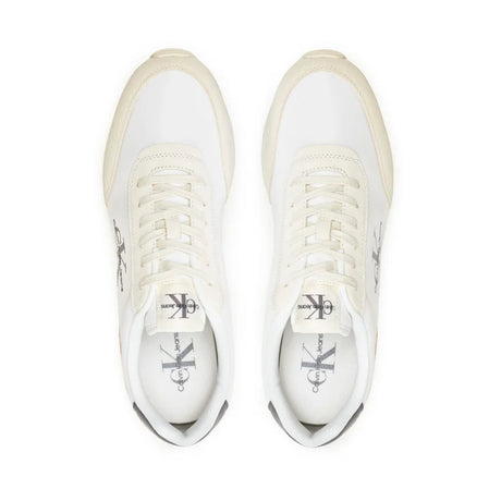 Calvin Klein Jeans Retro Runner SU-NY Mono Trainer - WHTGRY