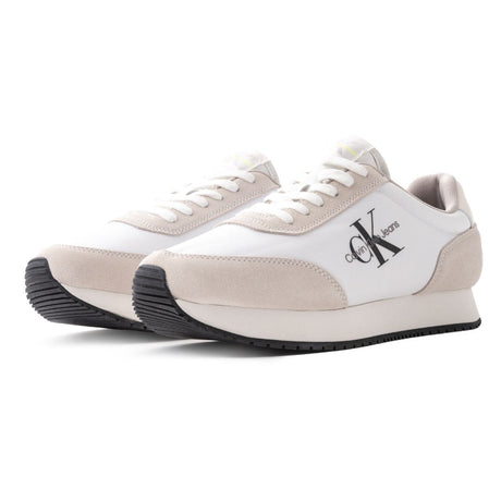 Calvin Klein Jeans Retro Runner SU-NY Mono Trainer - WHTGRYBLK - 41 / White/ Gray/ Purple