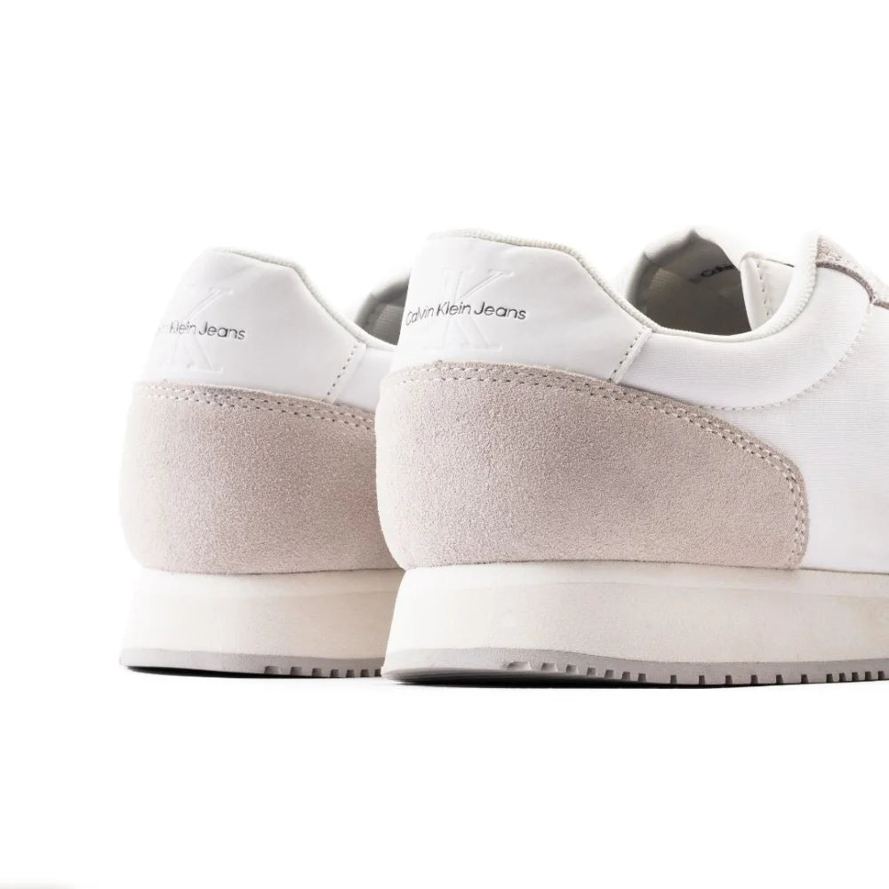 Calvin Klein Jeans Retro Runner SU-NY Mono Trainer - WHTGRYPNK - 41 / White/ Gray/ Purple