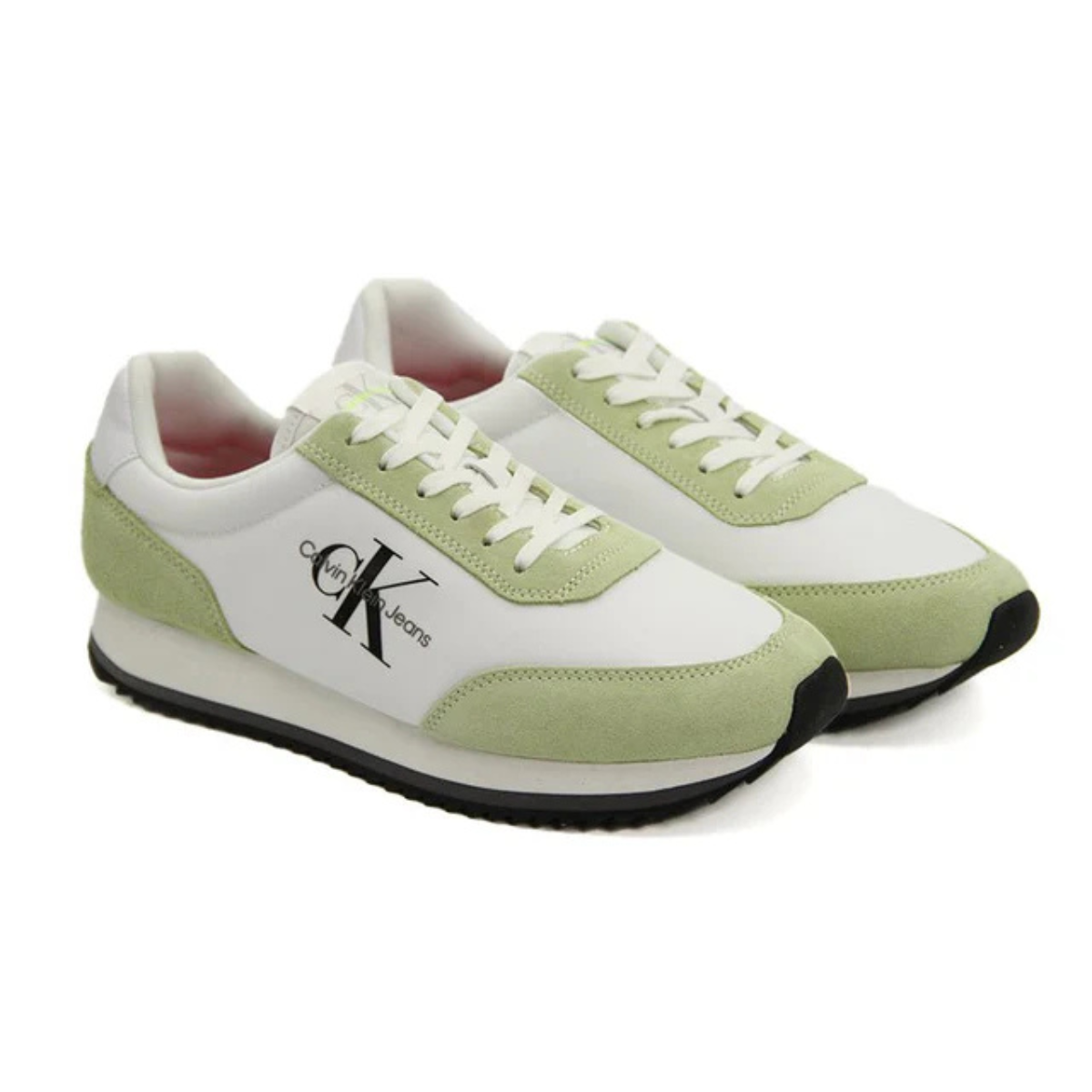 Calvin Klein Jeans Retro Runner SU-NY Mono Trainer - WHTMNT