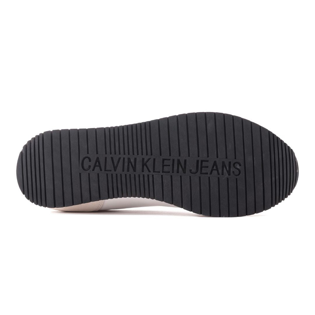 Calvin Klein Jeans Retro Runner SU-NY Mono Trainer - WHTPRLBLK - 43 / White/ Black/ Purple