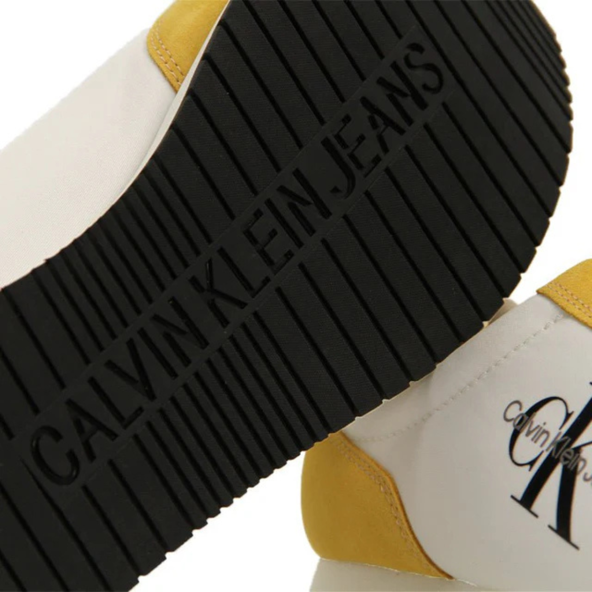 Calvin Klein Jeans Retro Runner SU-NY Mono Trainer - WHTYELBLK