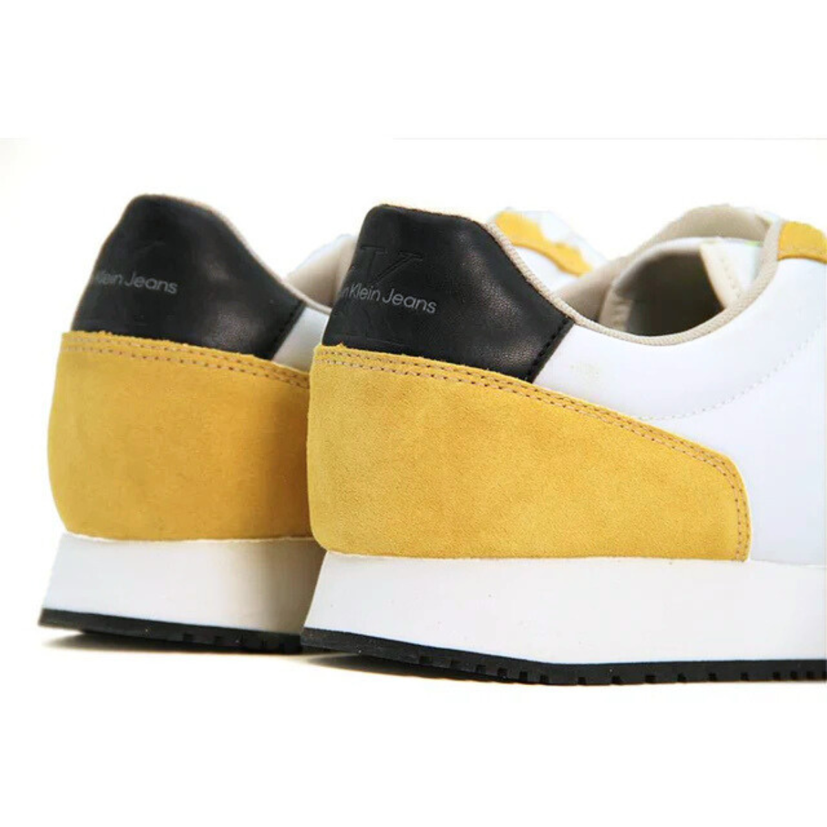 Calvin Klein Jeans Retro Runner SU-NY Mono Trainer - WHTYELBLK
