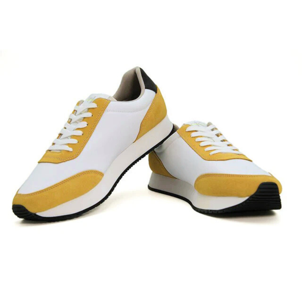 Calvin Klein Jeans Retro Runner SU-NY Mono Trainer - WHTYELBLK