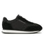 Calvin Klein Jeans Retro Runner Wingtip Mix Trainer Men - BLK 40 / Black Shoes