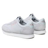 Calvin Klein Jeans Retro Runner Wingtip Mix Trainer - GRY - Shoes