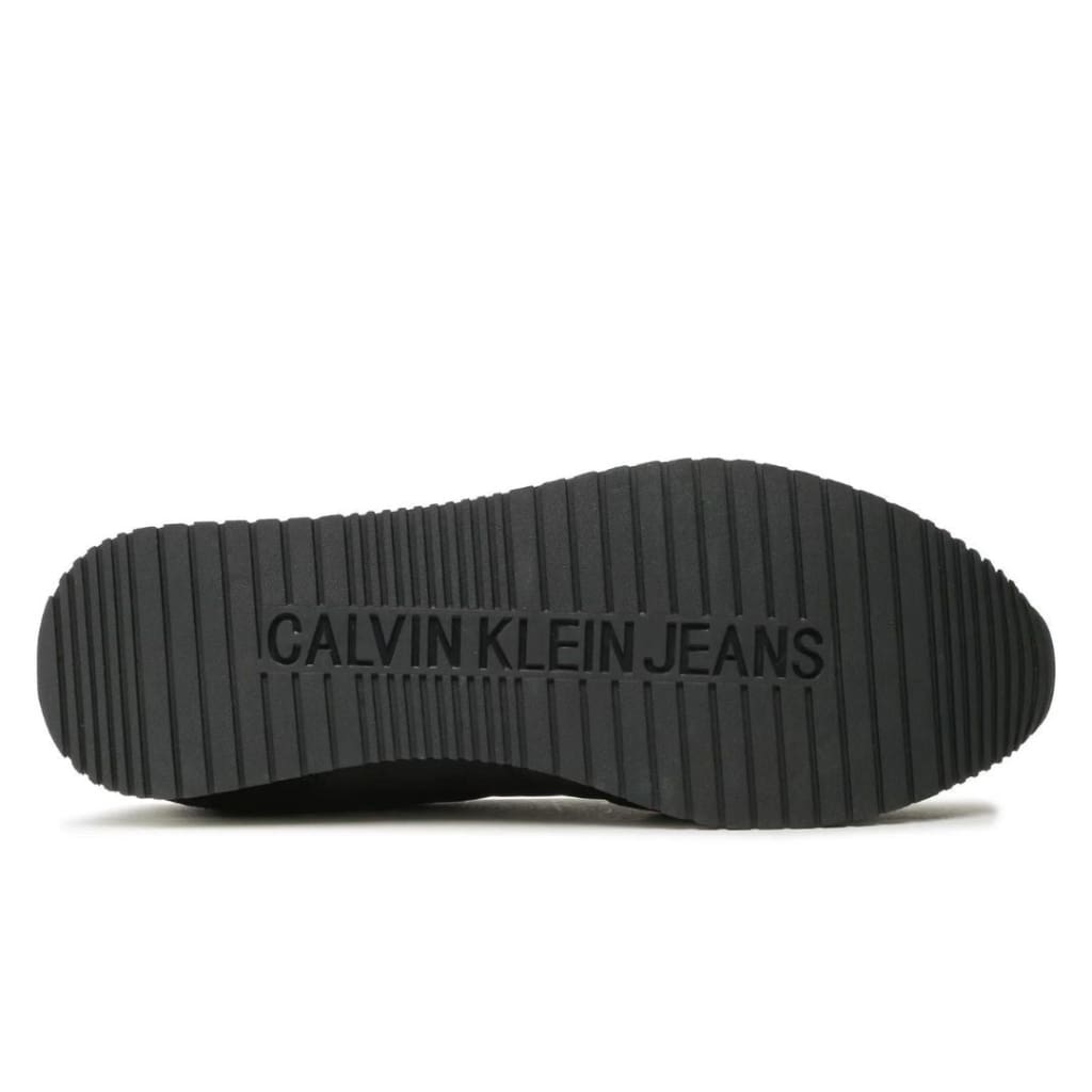 Calvin Klein Jeans Retro Runner Wingtip Mix Trainer Men - BLK Shoes